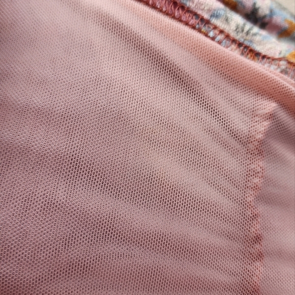 Free People Velour Velvet Long Sleeve Crop Off The Shoulder Rushing Fall Top - Picture 12 of 15